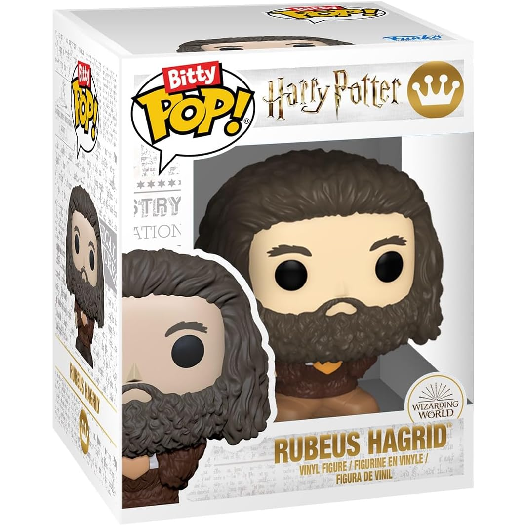Funko Bitty Pop! Harry Potter (4 Pack) - Hagrid/Fleur/Cedric Mini figure 2cm