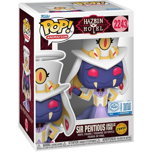 Funko Pop! Animation Hazbin Hotel (2243) Sir Pentious (Chase Edition) - Vinyl Figure 9cm