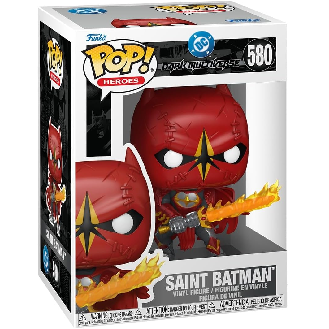Funko Pop! Heroes DC Dark Multivers (580) Saint Batman - Vinyl Figure 9cm