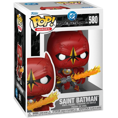 Funko Pop! Heroes DC Dark Multivers (580) Saint Batman - Vinyl Figure 9cm