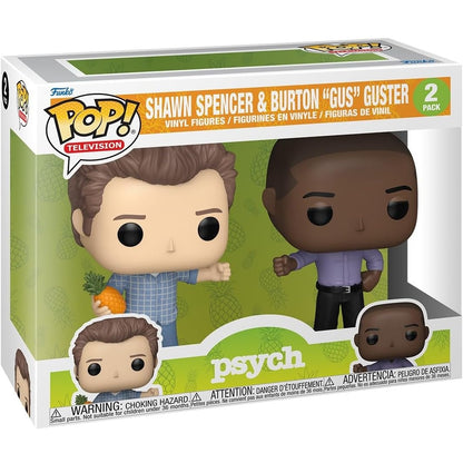 Funko Pop! Television Psych (2 Pack) Shawn Spencer & Burton "Gus" Guster