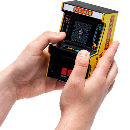 Basic Fun! Mini Cabinato Arcade Pac-Man Gioco Retro Portatile Schermo A Colori