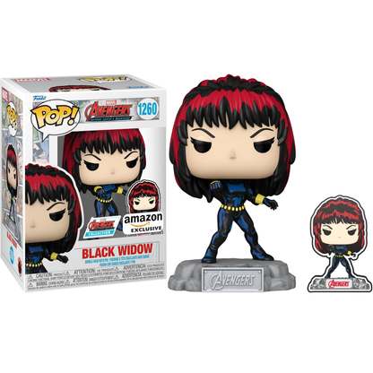 Funko Pop! Marvel Avengers (1260) Black Widow Bobblehead - Vinyl Figure 9cm