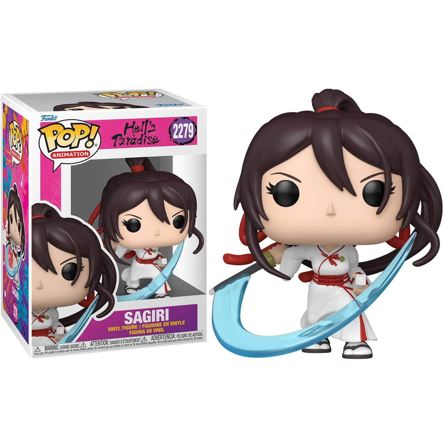 Funko Pop! Animation: Hell's Paradise (2279) Sagiri - Vinyl Figure 9cm
