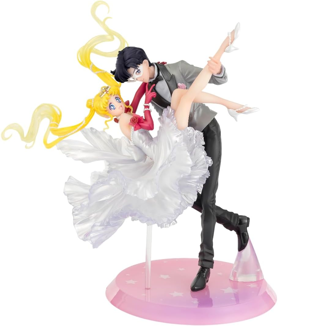 Bandai Tamashii Nations: Sailor Moon Usagi & Tuxedo Mask - Moonlight Glow Edition Figure PVC 24 cm FiguartsZERO