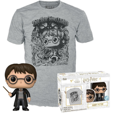 Funko Pop! & Tee: Harry Potter T-Shirt Unisex XL + Vinyl Figure 9cm - Box Bundle