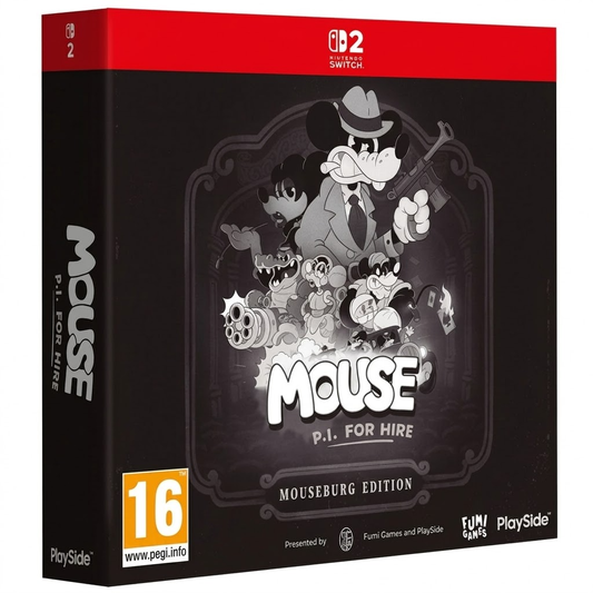 Mouse: P.I. For Hire Mouseburg Edition Videogioco Nintendo Switch 2 PAL Eu Ita (Preordine)