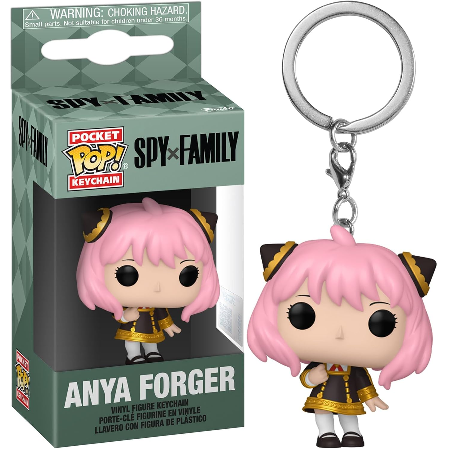 Funko Pocket Pop! Keychain: Spy x Family Anya Forger - Mini Figure 4cm