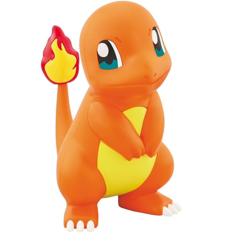 Bandai Pokémon: Model Kit Pokepla Plamo Quick 11 Charmander - Figure 10cm PVC