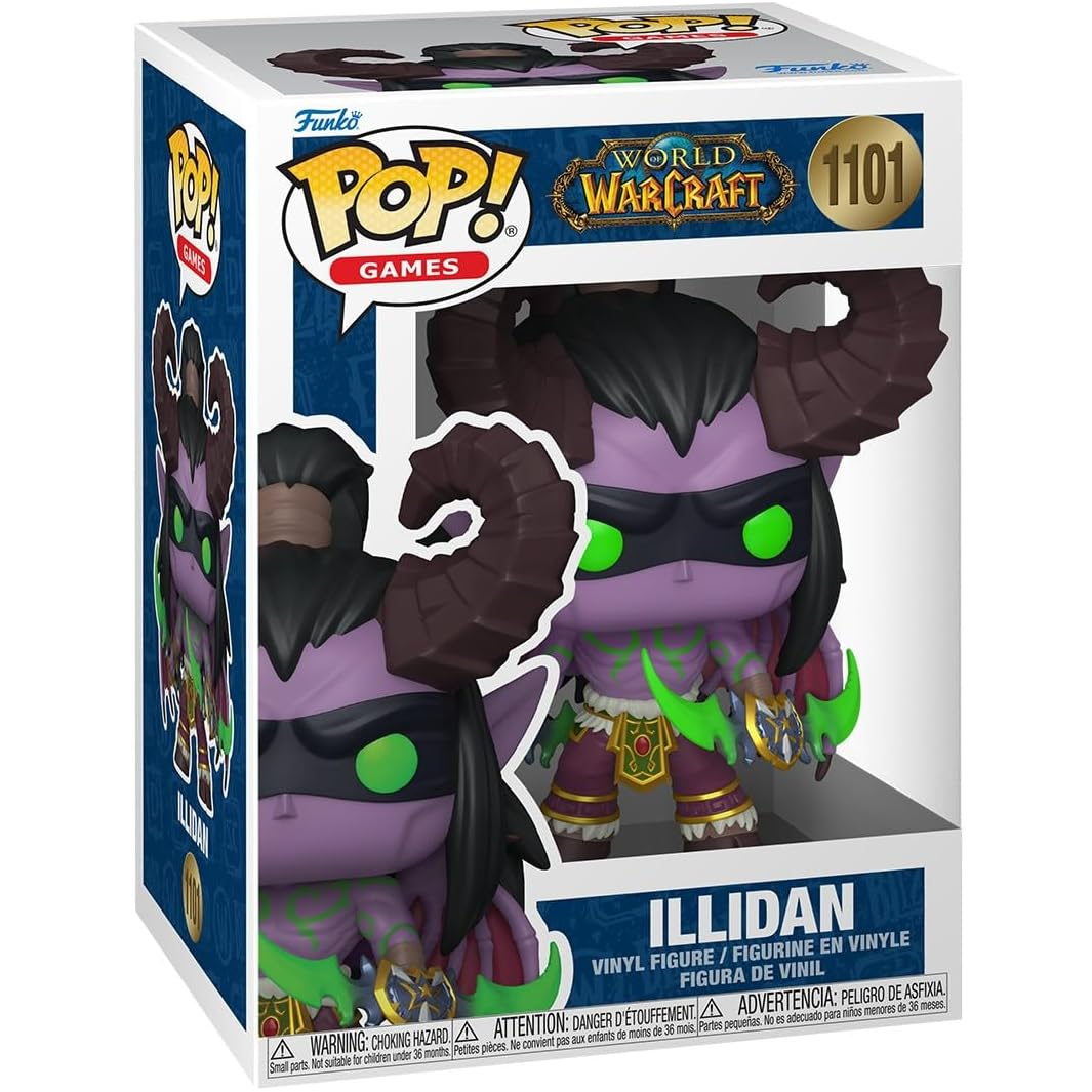 Funko Pop! Games: World Of Warcraft (1101) Illidan - Vinyl Figure 9cm
