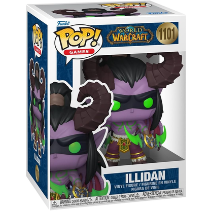 Funko Pop! Games: World Of Warcraft (1101) Illidan - Vinyl Figure 9cm