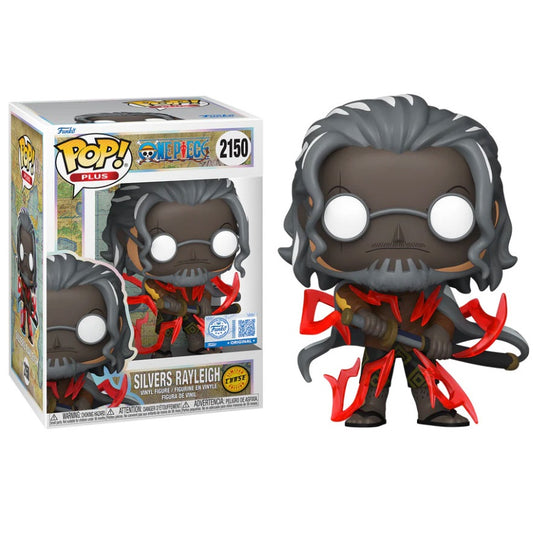 Funko Pop! Plus One Piece (2150) Silvers Rayleigh "Chase Edition" - Vinyl Figure 9cm