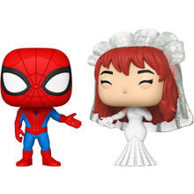Funko Pop! Marvel Superhero Couples: Spider-Man & MJ (2pack) - Vinyl Figure 9cm