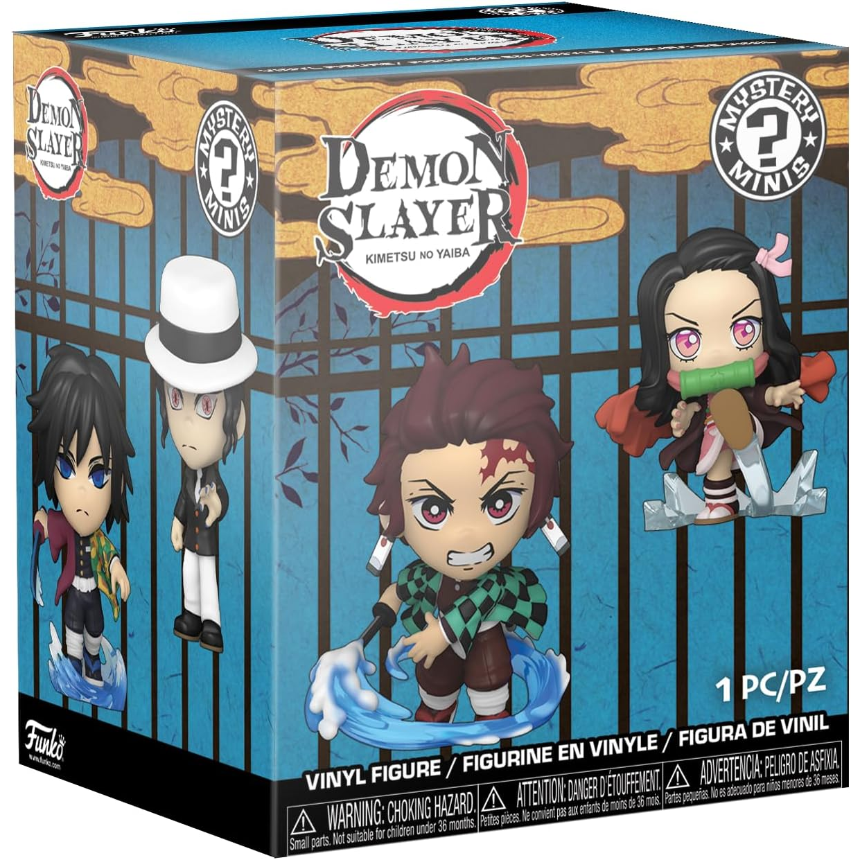 Funko Mystery Mini: Demon Slayer (1pz) Random Mini Vinyl Figure Da Collezione