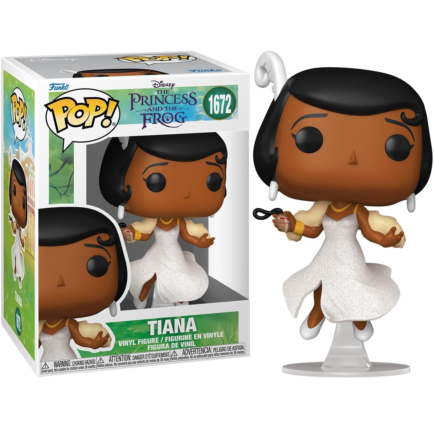Funko Pop! Disney The Princess And The Frog (1672) Tiana - Vinyl Figure 9cm