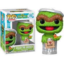 Funko Pop! Television: Sesame Street (1793) Oscar The Grouch - Vinyl Figure 9cm