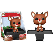 Funko Pop! Edge-Sitter: Rudolph The Red Nosed Reindeer - Vinyl Figure 9cm