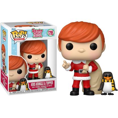 Funko Pop! Movies Santa Claus Is Comin' To Town (1795) Kris Kringle & Topper 9cm