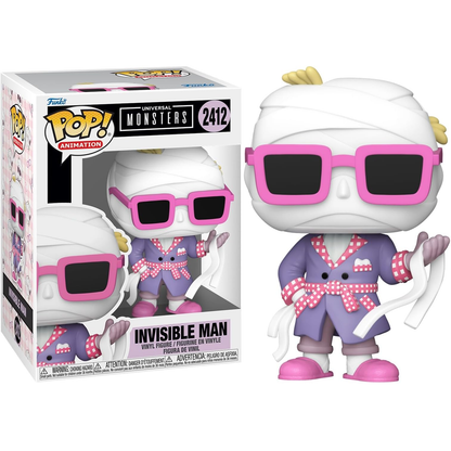 Funko Pop! Animation: Universal Monsters (2412) Invisible Man - Vinyl Figure 9cm