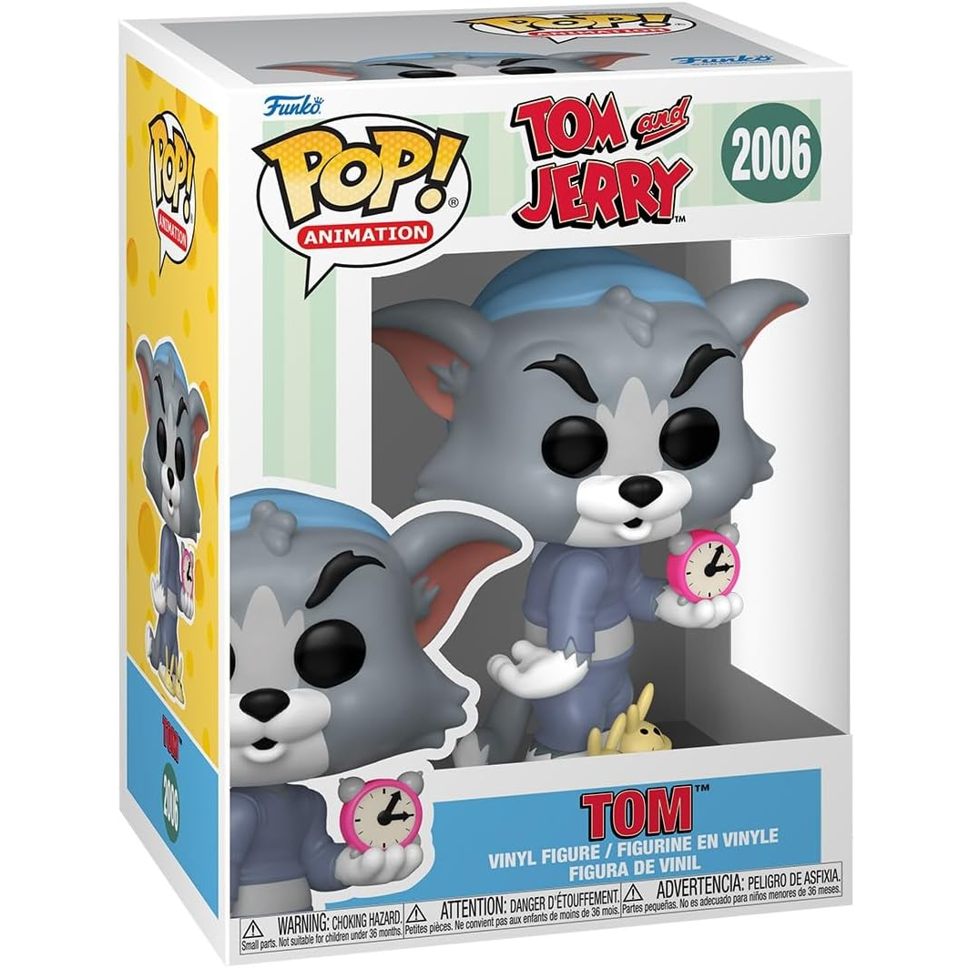 Funko Pop! Animation Tom And Jerry (2006) Tom - Vinyl Figure 9cm