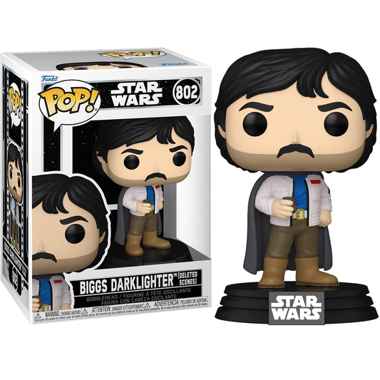 Funko Pop! Star Wars (802) Biggs Darklighter - Bobblehead Vinyl Figure 9cm