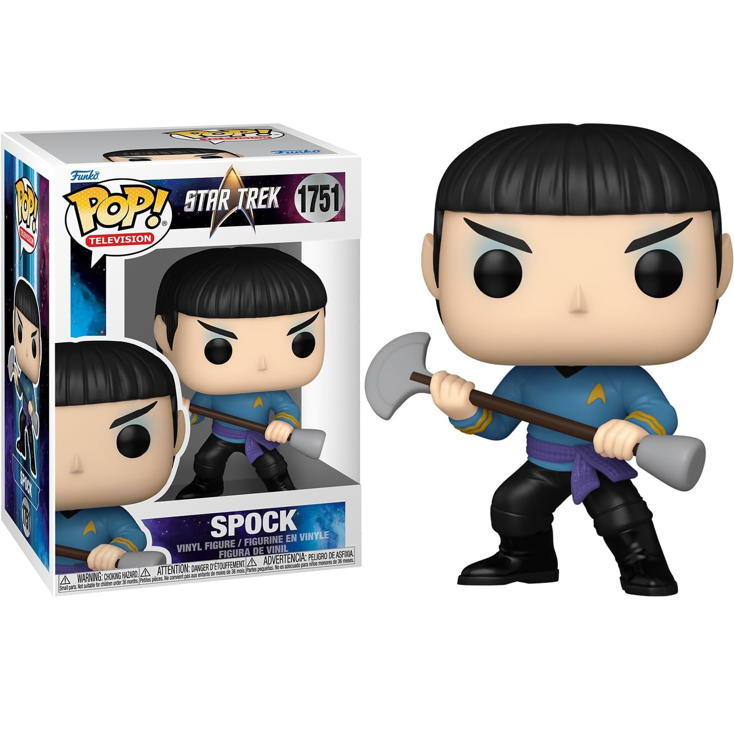 Funko Pop! Television Star Trek (1751) Spock - Vinyl Figure 9cm