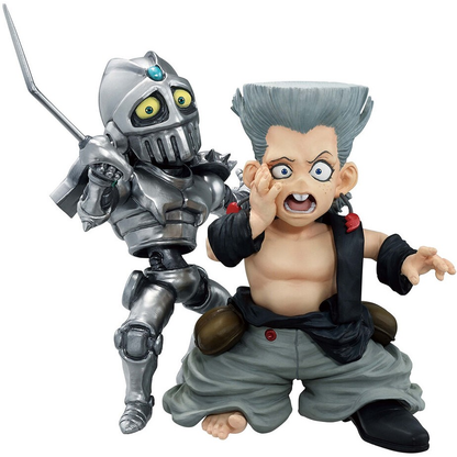 Bandai Ichibansho Masterlise - JoJo's Bizarre Adventure: Kid Polnareff & Kid Chariot Statua Da Collezione - Figure 10cm PVC