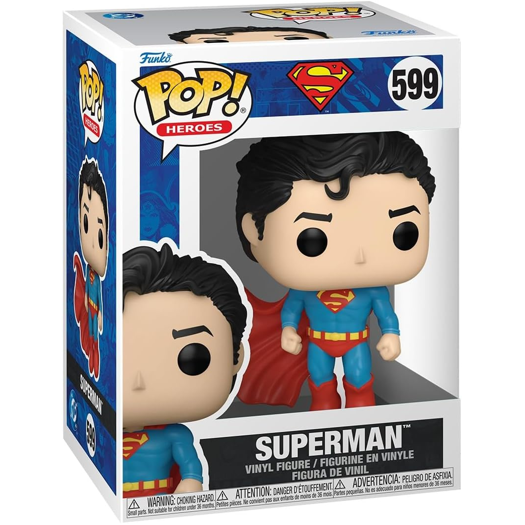 Funko Pop! Heroes DC Comics (599) Superman - Vinyl Figure 9cm