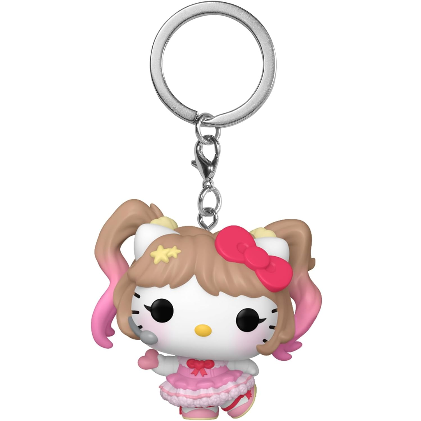 Funko Pocket Pop! Keychain: Hello Kitty And Friends - Hello Kitty K-Pop Mini Figure 4cm