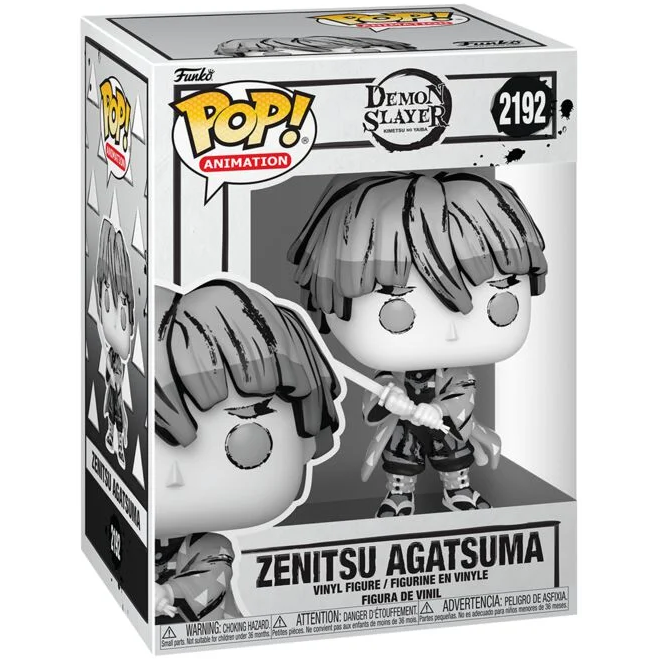 Funko Pop! Animation: Demon Slayer (2192) Zenitsu Agatsuma (Sumi Deco) Vinyl Figure 9cm