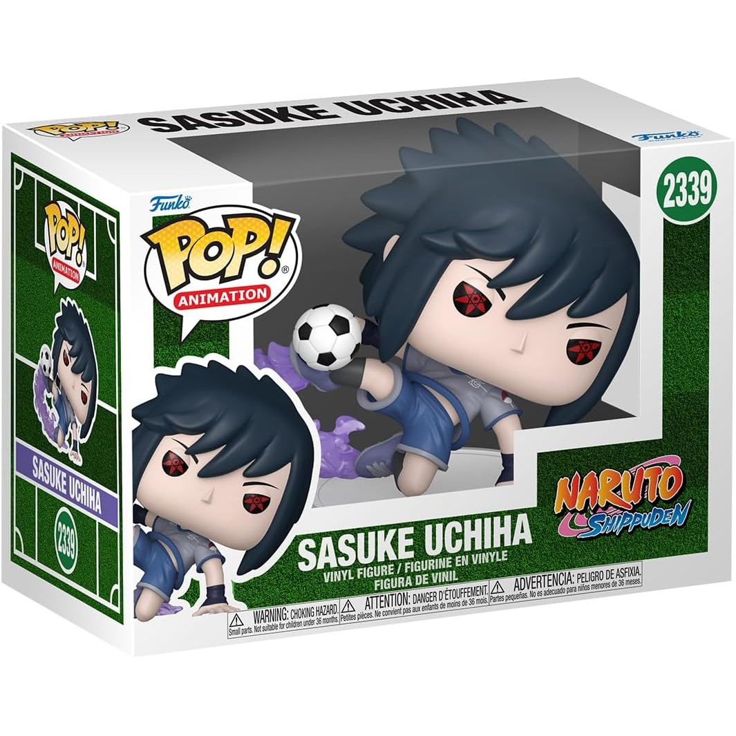 Funko Pop! Animation: Naruto Shippuden (2339) Sasuke Uchiha (Soccer) - Vinyl Figure 9cm (Preordine)