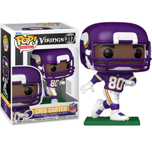 Funko Pop! Football Vikings NFL (317) Cris Carter - Vinyl Figure 9cm