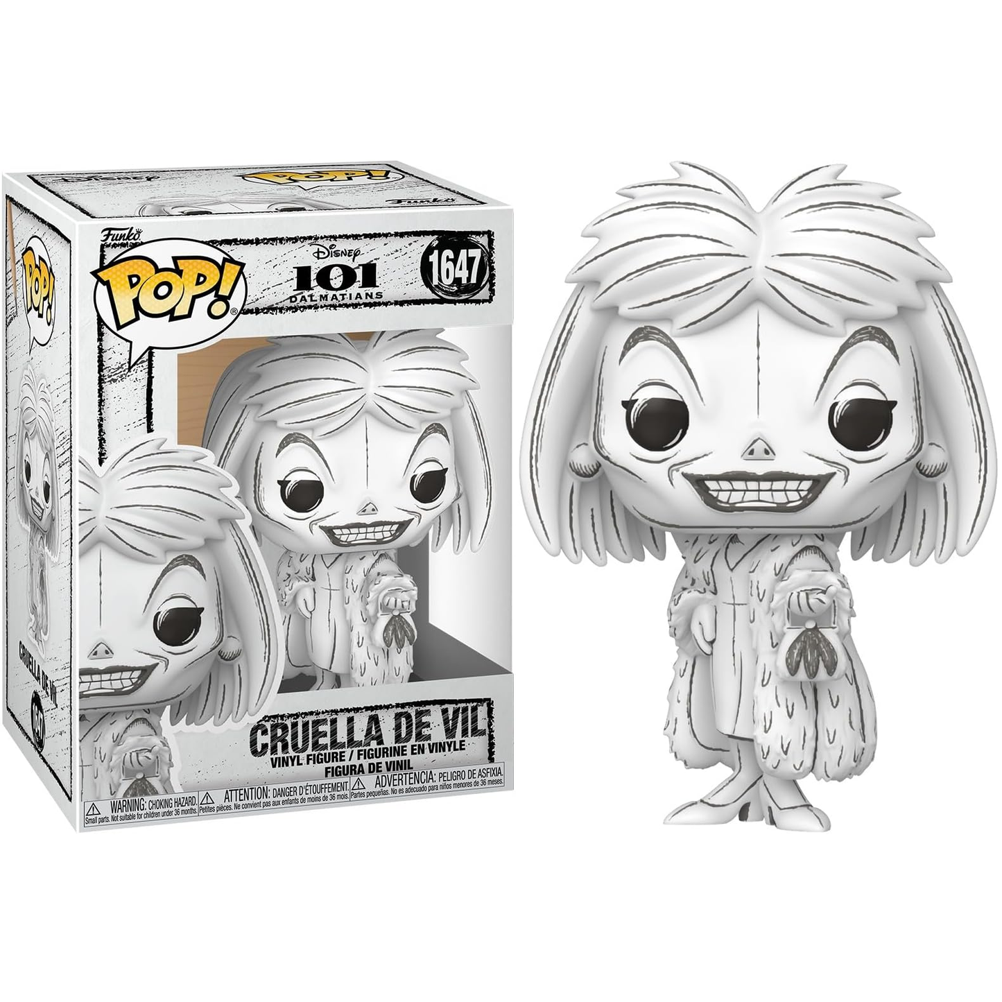 Funko Pop! Disney: 101 Dalmatians (1647) Cruella De Vil - Vinyl Figure 9cm