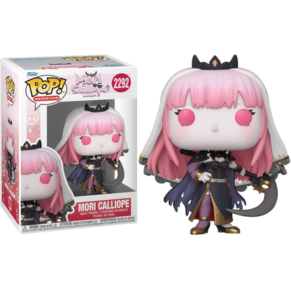 Funko Pop! Animation: Hololive Production (2292) Mori Calliope - Vinyl Figure 9cm