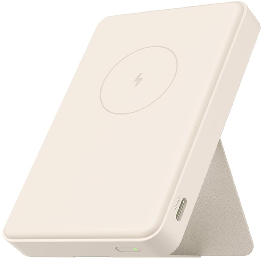 Xiaomi Mi Magnetic Powerbank Essential 6000 mAh  Portatile Wireless IPhone Beige