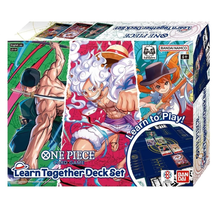 Bandai - One Piece Card Game Collection - Learn Toghether DeckSet Edition - Game ENG CCG TCG