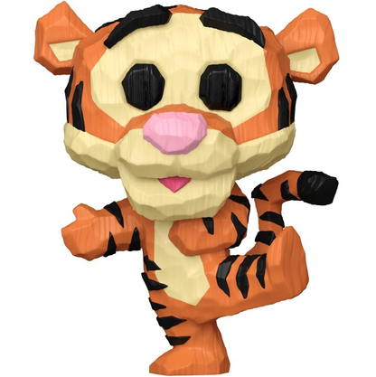 Funko Pop ! Disney Winnie The Pooh - (1762) Tigger (Whittled) Vinyl Figure Tigro 9Cm