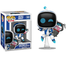 Funko Pop ! Games Astro Bot - (1301) Astrobot With Barkster - Vinyl Figure 9cm Ps5 Nuovo