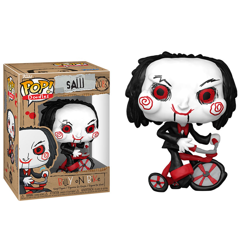 Funko Pop! Doodles: Saw - (2083) Billy On Bike - Vinyl Figure 9cm