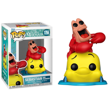 Funko Pop! Disney: The Little Mermaid La Sirenetta (1756) Sebastian And Flounder 9Cm