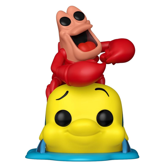 Funko Pop! Disney: The Little Mermaid La Sirenetta (1756) Sebastian And Flounder 9Cm