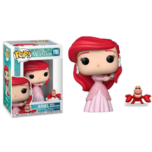 Funko Pop! Disney: The Little Mermaid La Sirenetta (1755) Ariel With Sebastian 9Cm
