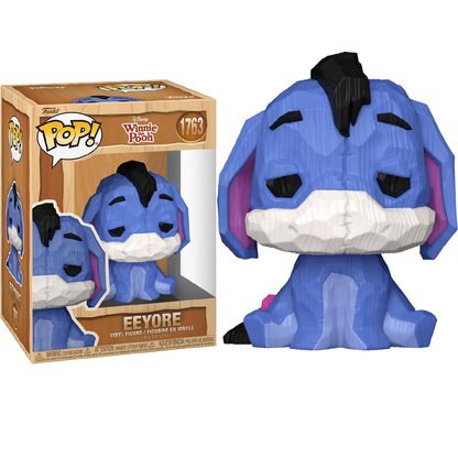 Funko Pop ! Disney Winnie The Pooh - (1763) Eeyore (Whittled) Vinyl Figure Asino 9Cm