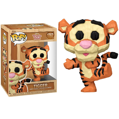 Funko Pop ! Disney Winnie The Pooh - (1762) Tigger (Whittled) Vinyl Figure Tigro 9Cm