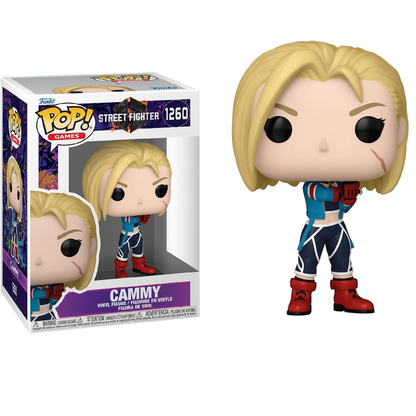 Funko Pop! Games - Street Fighter (1260) Cammy - Vinyl Figure 9Cm