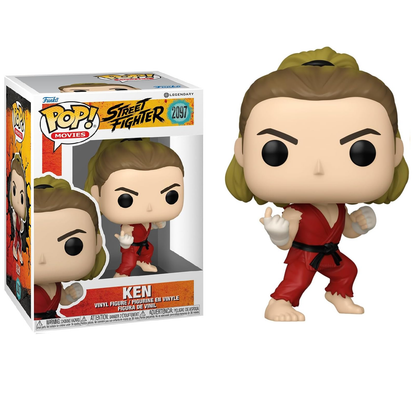 Funko Pop! Movies - Street Fighter (2097) Ken - Vinyl Figure 9Cm