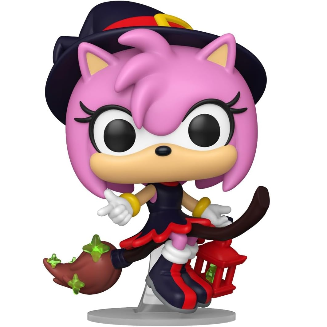Funko Pop! Games: Sonic The Hedgehog (1275) Amy As Witch - Vinyl Figure 9cm