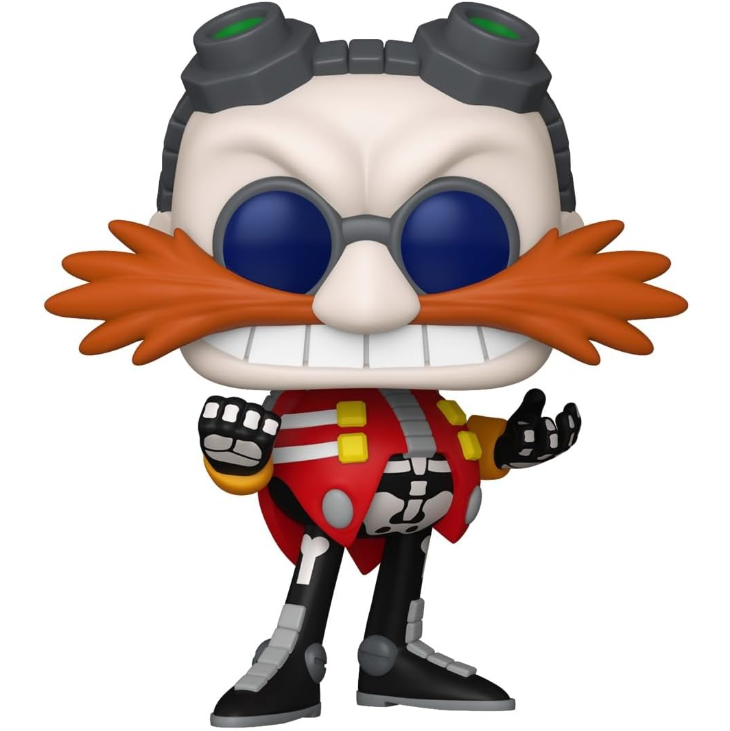 Funko Pop! Games: Sonic The Hedgehog (1279) Dr. EggMan As Skeleton - Vinyl Figure 9cm