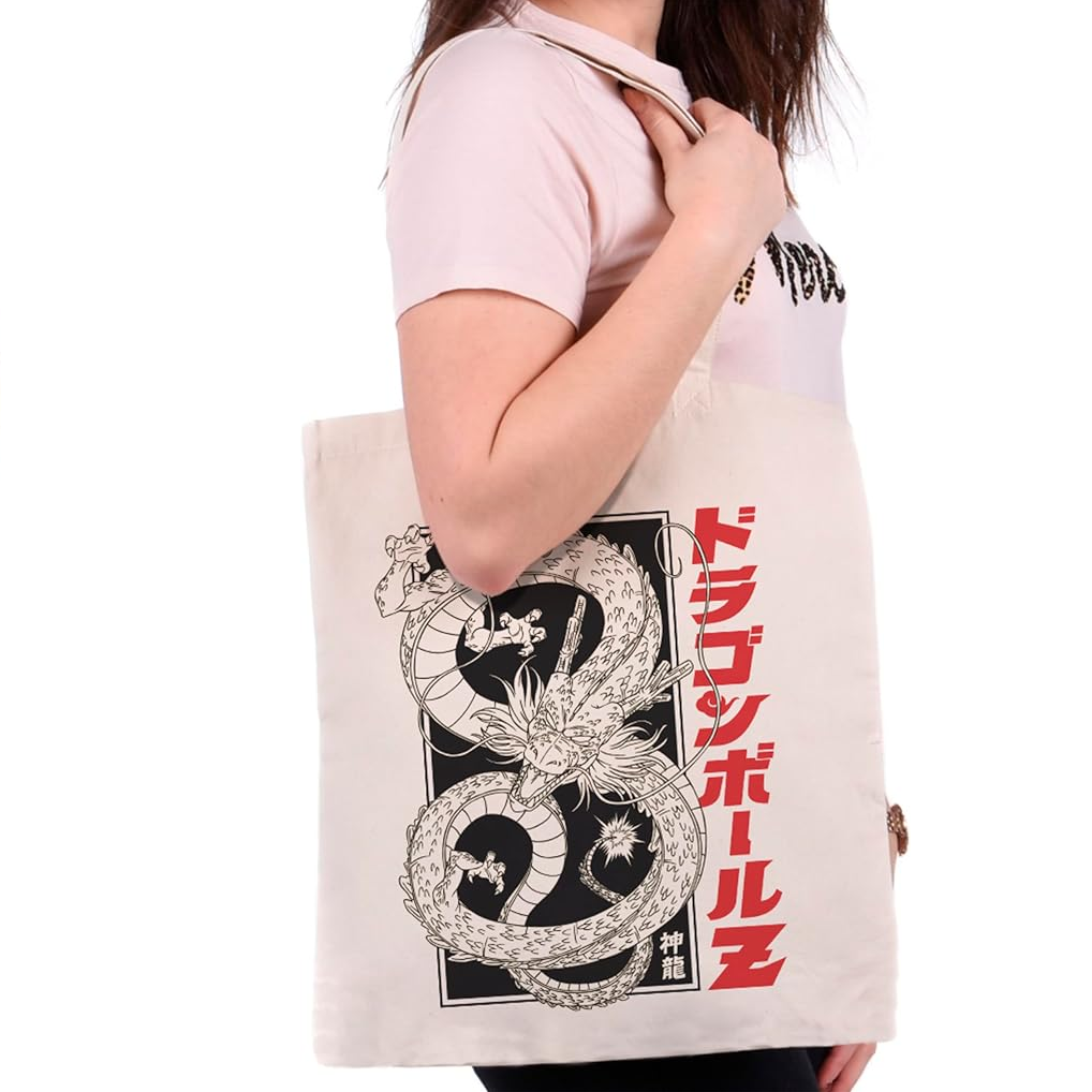 ABYSTYLE: Dragon Ball Z Shopping Bag - DBZ Shenron Borsa in Tela