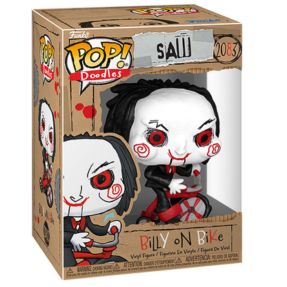 Funko Pop! Doodles: Saw - (2083) Billy On Bike - Vinyl Figure 9cm